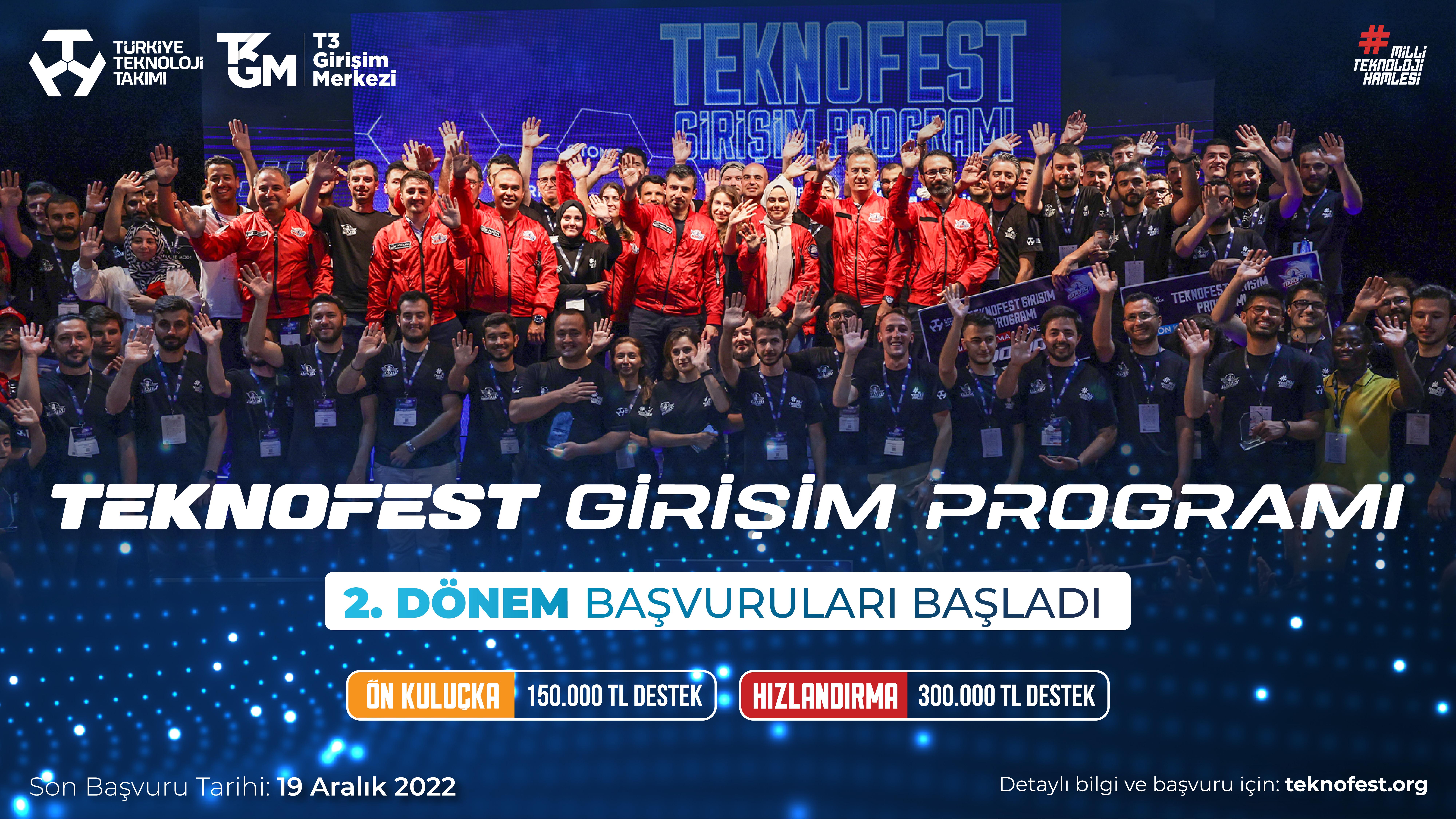 Teknofest Girişim Programı 2. Dönem Başvuruları Başladı