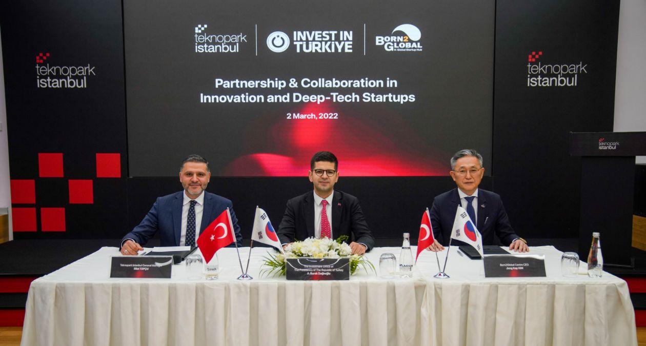 Teknopark İstanbul ve Cumhurbaşkanlığı Yatırım Ofisi'nden Girişimciliği Desteklemek İçin Kore ile İş Birliği