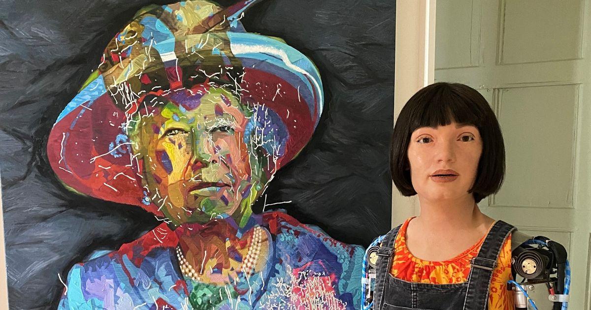 The World's First Robot Painter Interrogated