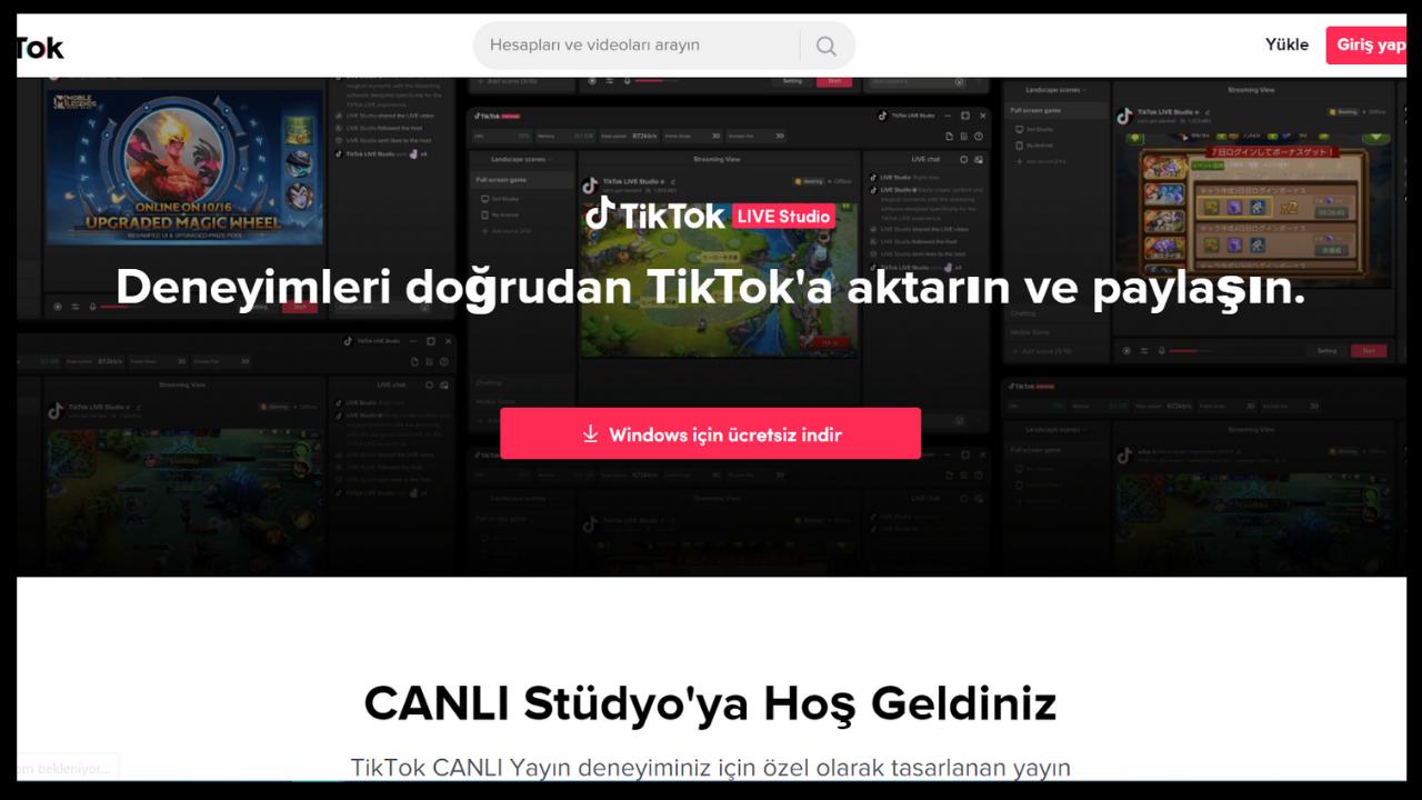 TikTok Twitch'e Rakip Bir Uygulama Test Ediyor