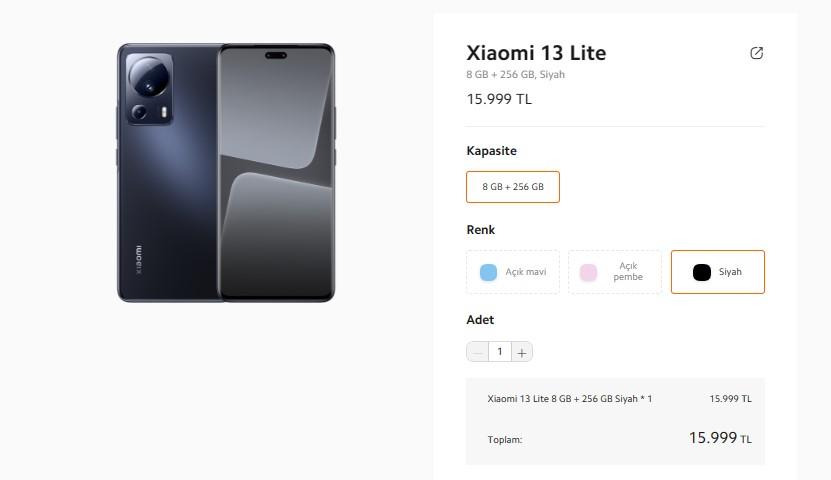 Türkiye'nin gündeminde: Xiaomi 13 Lite ve Xiaomi 12 Lite karşılaştırması!