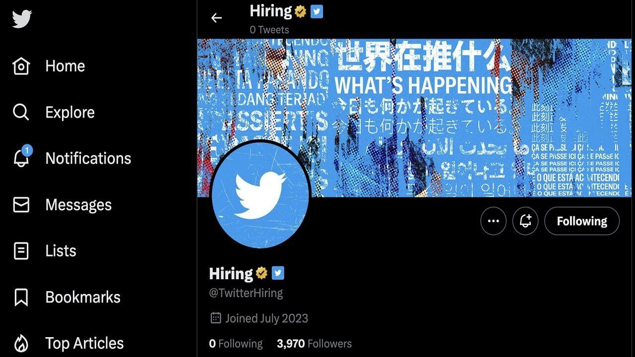 Twitter, Yeni İş İlanı Özelliğini Test Ediyor