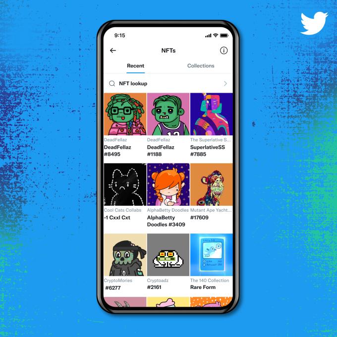 Twitter’da NFT Profil Resmi Kullanabilecek