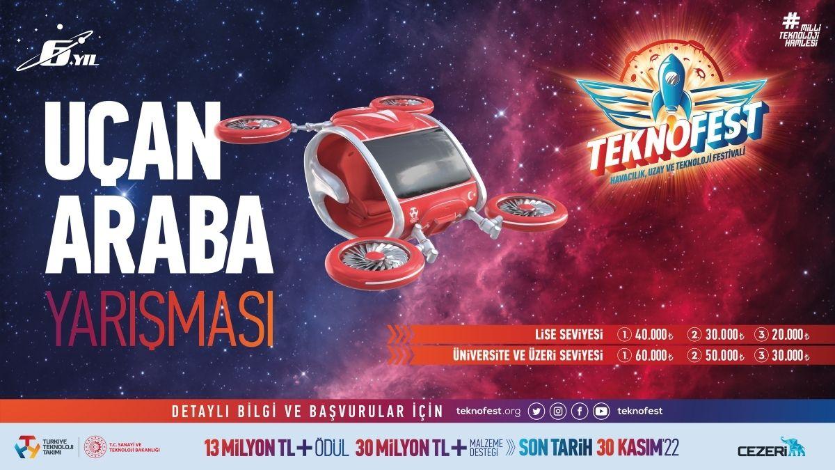 Uçan Araba TEKNOFEST’ten Geliyor!