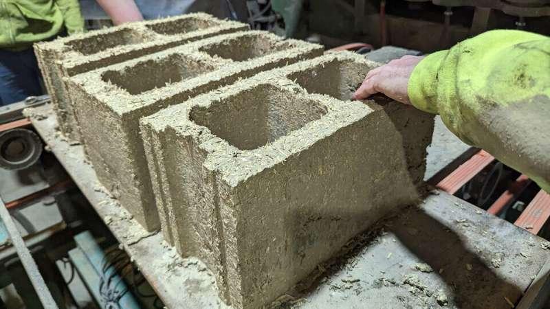 University of Nebraska Develops Hemp-Based Wall Blocks