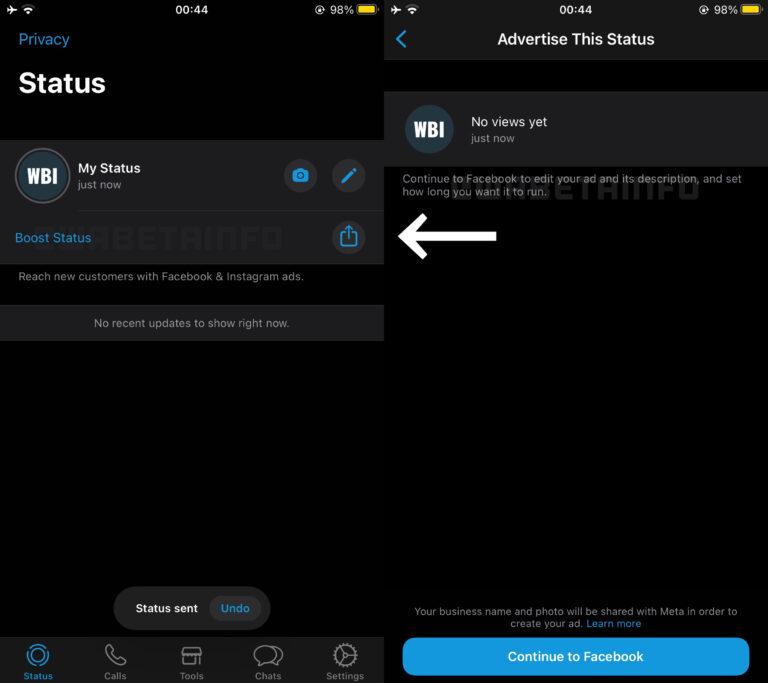 WhatsApp Business Will Be Able to Advertise Status Updates