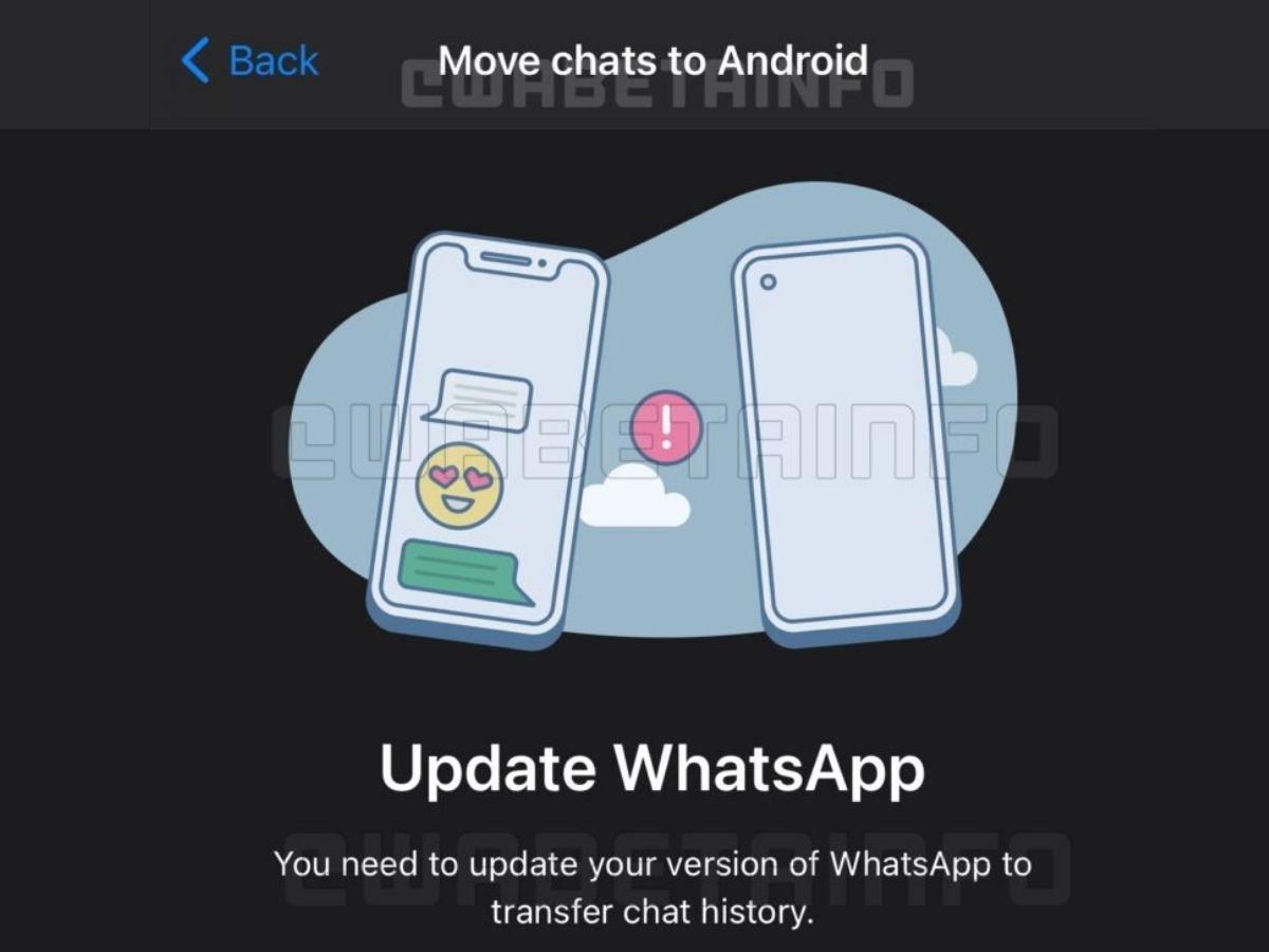 WhatsApp Sohbetleri Android’den iOS’a Aktaralabilecek