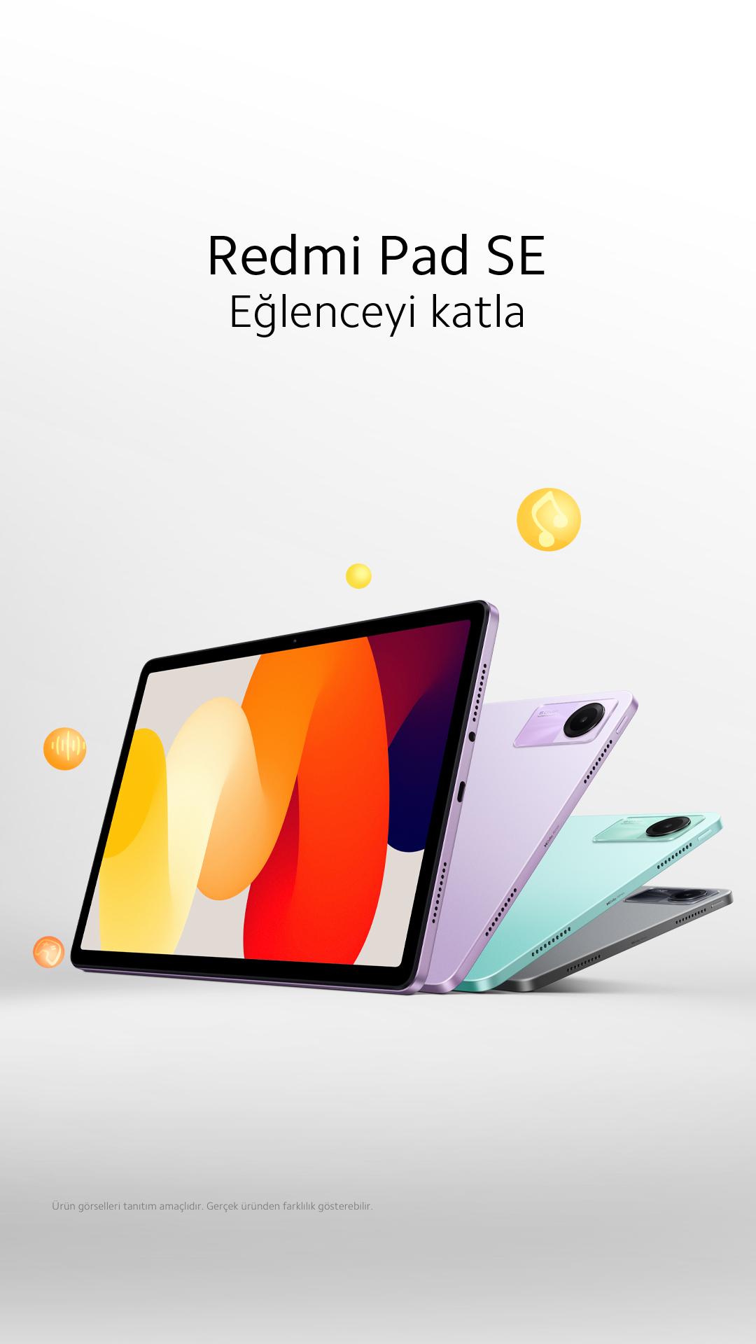 Xiaomi'nin Yeni Tableti Redmi Pad SE Türkiye’de Satışta