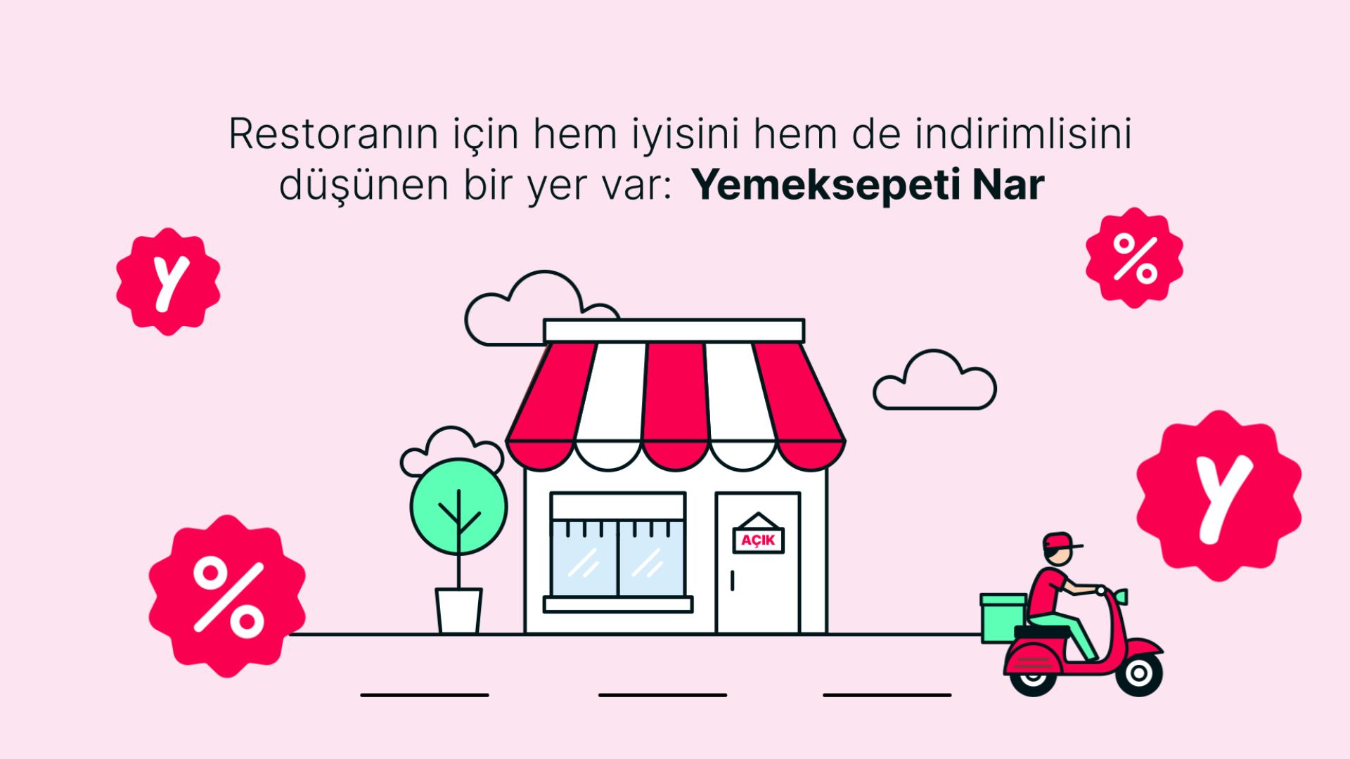 Yemeksepeti'nden Yeni Proje: Yemeksepeti Nar