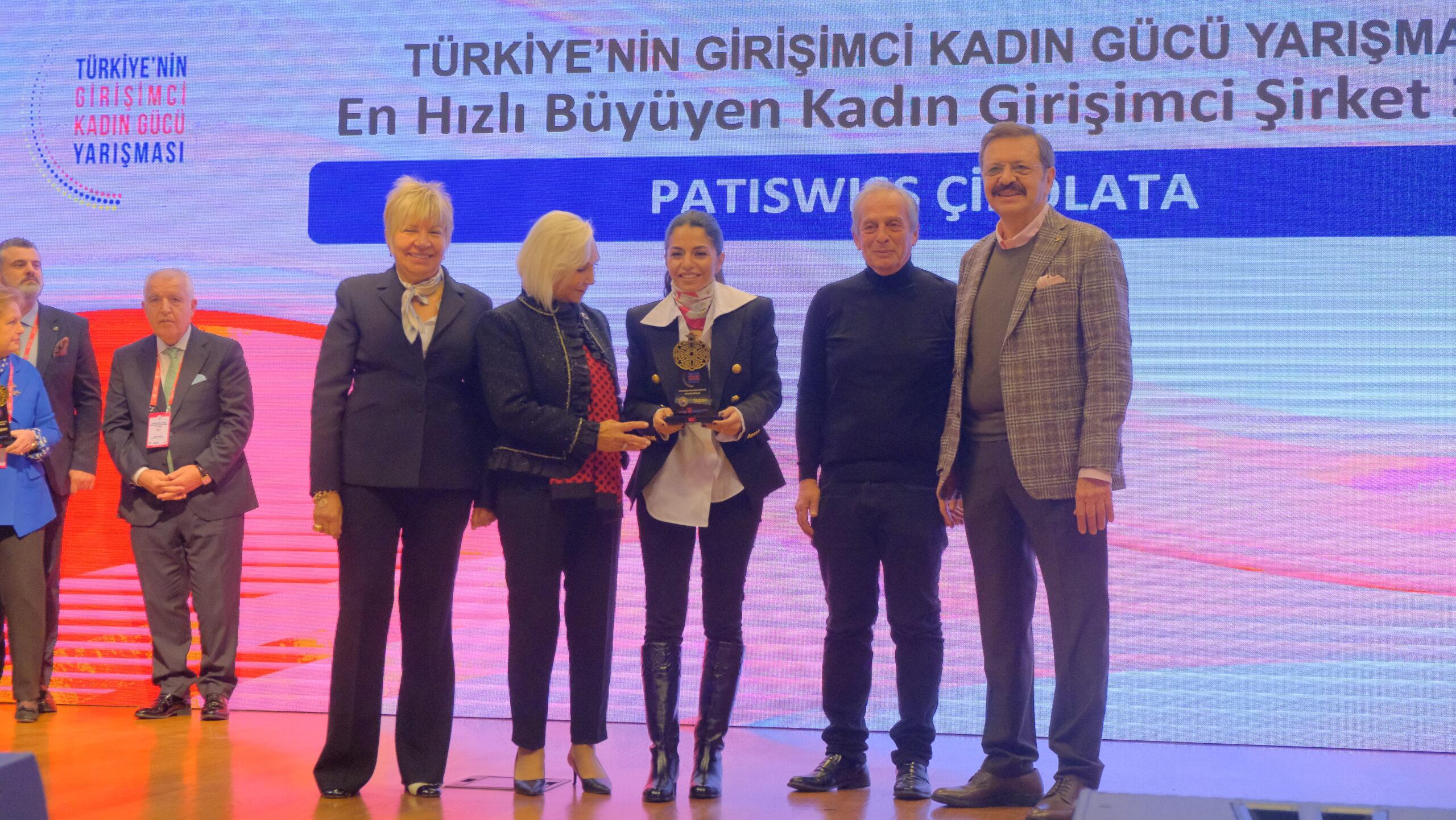 Yılın En Hızlı Büyüyen Kadın Girişimci Şirketi ‘Patiswiss’ Oldu